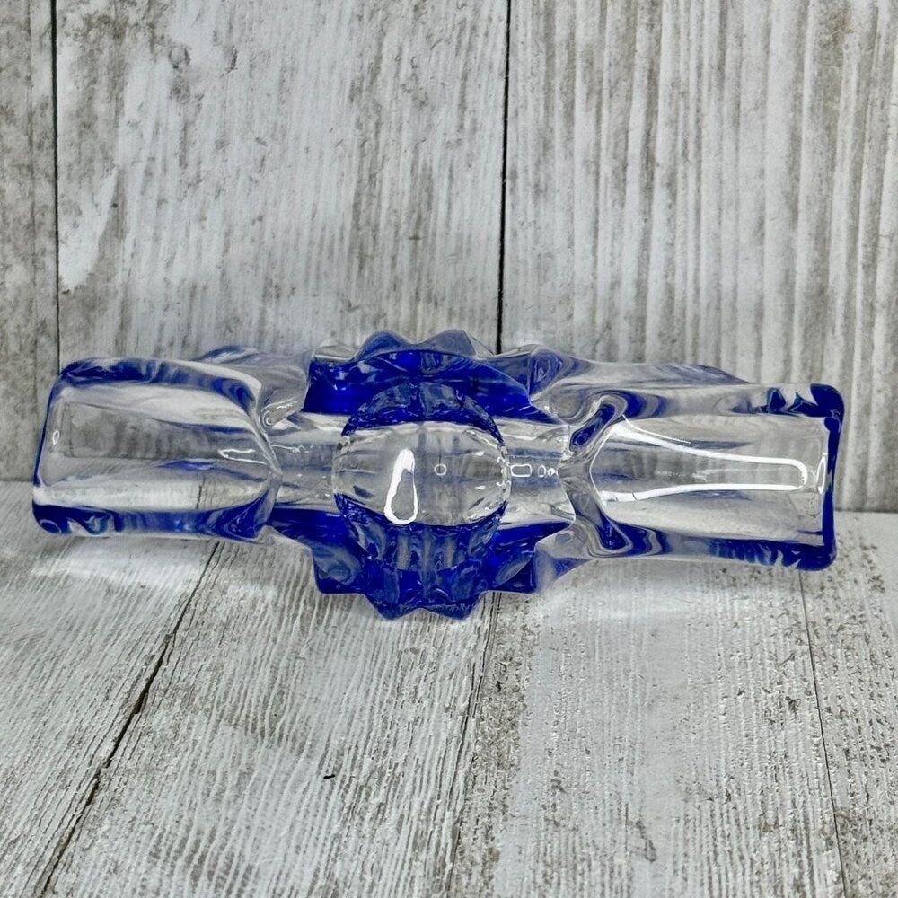Vintage Violetta Hand Cut 24% Lead Crystal Napkin Holder Letter Holder Poland - Picture 6 of 6
